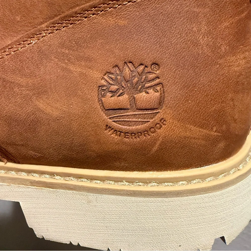 Timberland Men’s Stormduck Waterproof Leather Lace Up Wingtip Boots Size 11
